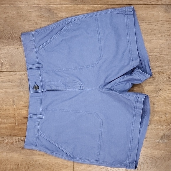 Eddie Bauer Adventurer® Stretch Ripstop Shorts Bluebird Women's size 6 - Picture 1 of 11